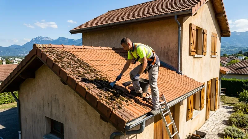 Nettoyage & Démoussage de Toiture Caen